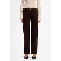 7 For All Mankind Corduroy Calie Straight Jeans