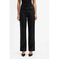 7 For All Mankind Coated Comfort Calie Straight Jeans