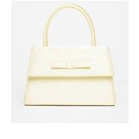 Quiz Lemon Top Handle Bag