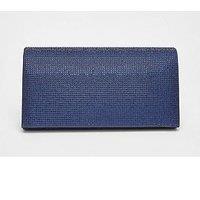 Quiz Navy Diamante Embellished Clutch Bag