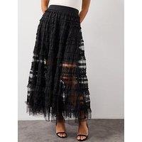 Allsaints Arlea Tulle Skirt
