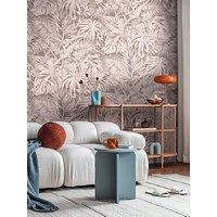 Cosmoliving By Cosmopolitan Palma Pink Digital Mural Non Woven