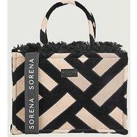 Sorena Gloria Large Tote Bag - Black
