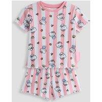 The Very Collection Hello Kitty Pointelle Pyjama - Pink