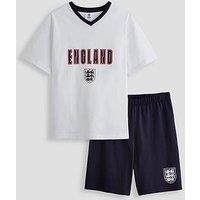 The Very Collection England Football V Neck Shortie Pyjama