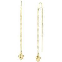 Allsaints Heart Linear Earrings