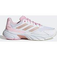 Adidas Womens Tennis Courtjam Control 3 Shoe - White