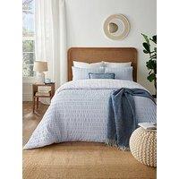 Copenhagen Home Gingham Blue Duvet Cover Set