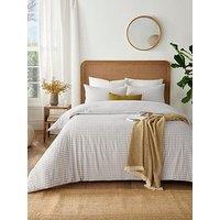 Copenhagen Home Gingham Charcoal Duvet Cover Set