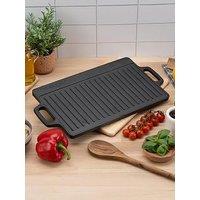 Prestige Cast Iron Double Griddle 45X22.5Cm