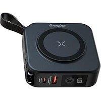 Energizer 10Mah Magnetic Qi Wireless Power Bank + Ac Black