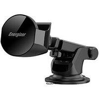 Energizer In-Car Magnetic Qi Wireless Charger&Airpods Black