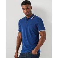 Boss Paddy Tipping Polo Shirt - Navy