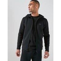 Boss Tour Hd Scuba Tech Full Zip Hoodie - Black