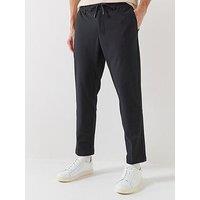 Boss Tr_Basin Waffle Trousers - Black