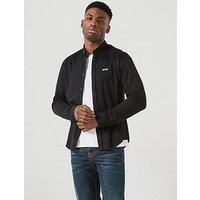 Boss Long Sleeve Plain Shirt - Black