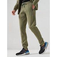 Boss Knitted Joggers - Green