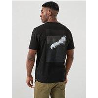 Boss Join Grx Back Print Regular Fit T-Shirt - Black
