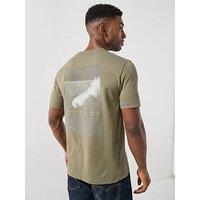 Boss Join Grx Back Print T-Shirt - Green