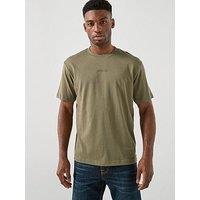Boss Centre Tonal Logo T-Shirt - Green