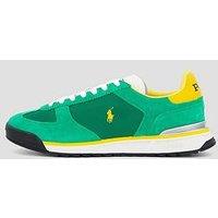 Polo Ralph Lauren Varick Suede/Leather/Nylon Sneakers - Green