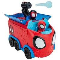 Spidey And His Amazing Friends Web Spinning Hauler 3-In-1 Transforming Vehicle