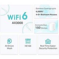 Tp Link Tp-Link Deco X50(3-Pack) Ax3000 Whole Home Mesh Wi-Fi 6 System, Homeshield Protection