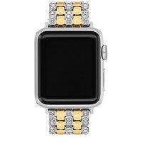 Coach Ladies Two Tone Signature C Apple Watch Strap