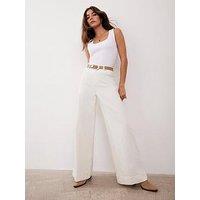 Mint Velvet Chalk Wide Leg Jean