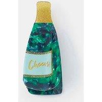 Accessorize Prosecco Claw Clip - Green