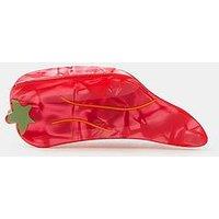 Accessorize Chilli Clawclip - Red