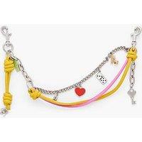 Marc Jacobs The Mini Icon Chain Charm - Pink