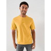 Boss Centre Logo T-Shirt - Yellow