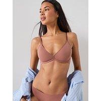 Dorina Noalight Padded Plunge - Mocha