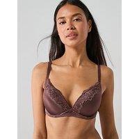 Dorina Origins-Shiny Micropush Up Plunge - Brown