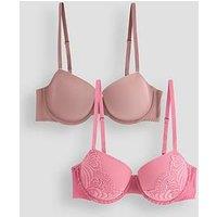Dorina Lincoln-2Pplight Padded Bra - Pinkpurple