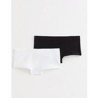 New Look 915 2 Pack Ribbed Seamless Shorts - Multi