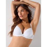 Dorina Dorina Perfect Lace C&S Padded Plunge - White