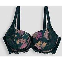 Dorina Anahi-Florallight Padded Demi - Green