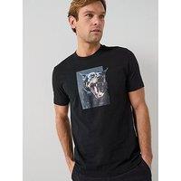 Boss Dobermann Graphic T-Shirt - Black