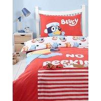 Bluey No Peeking Single Panel Christmas Duvet