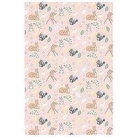 Bambi Meadow Pink Flannel R-Blanket