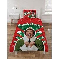 Elf Omg Santa Single Christmas Duvet