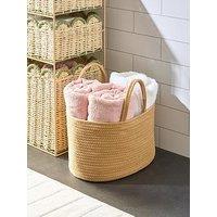 The Very Collection Natural Cotton Rope Caddy