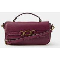 Accessorize Snaffle Crossbody Bag - Red