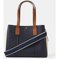 Accessorize Triple Compartment Shoulder Bag - Multi