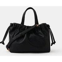 Accessorize Drawstring Crossbody Bag - Black