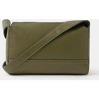 Accessorize Plain Crossbody Bag - Green