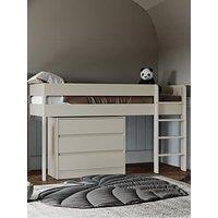 Little Acorns Kiko Single Midsleeper Bed - Cashmere