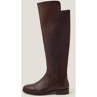 Monsoon Una Knee High Boot - Chocolate
